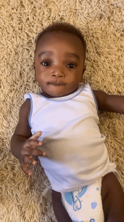 Baby observed on carpet in Barakin Akawo, Nigeria