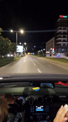 Nighttime drive and hedgehog sighting recorded in Bar, Montenegro