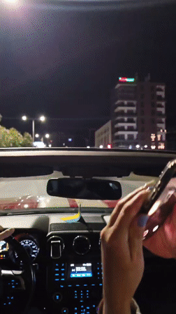 Nighttime drive and hedgehog sighting recorded in Bar, Montenegro