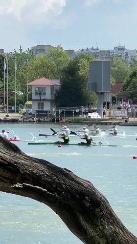 Kayak race held on Kuban River in Krasnodar