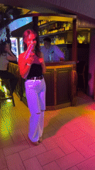 Evening social gathering documented at Chaikovsky bar venue