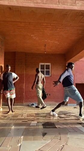 Youth gather for dance and photos at Nigeria brick venues