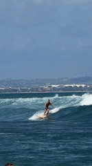 Afternoon beach scene at North Kuta, Bali
