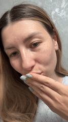 Woman photographed in casual indoor portrait session in Moscow