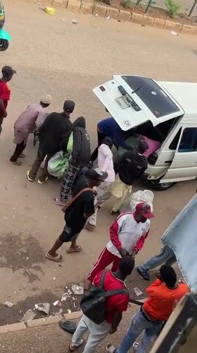 Morning street life documented in Bukuru, Nigeria