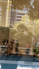 Youth cheerleading teams perform early morning mall routines in Kuala Lumpur