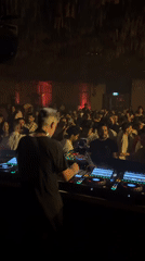 DJ set at a packed nightclub in Bang Thao