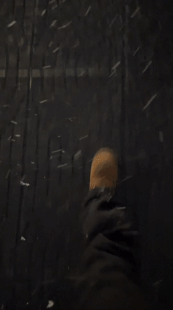 Heavy snowfall transforms Ushuaia streets into winter scene