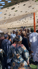 Traditional outdoor gathering draws crowds in Jos, Nigeria