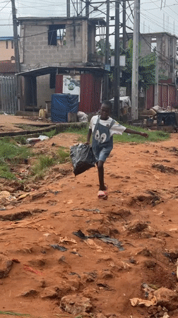 Morning street life and community scenes in Onitsha, Nigeria