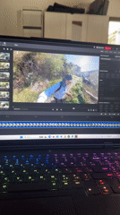 Content creator edits hiking videos, plays Pokemon Go in Zagreb