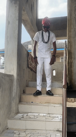 Traditional Nigerian Portrait Session Captured in Badagry