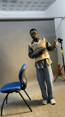 Photo shoot session captured in Jos studio space