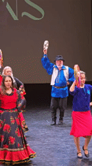 Dance performance and art installation documented in Khimki
