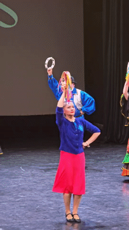 Dance performance and art installation documented in Khimki