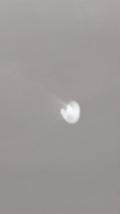 Morphing white light pattern recorded in Sofia, Bulgaria