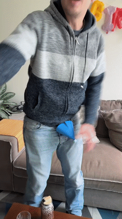 Birthday party celebration observed in Amsterdam apartment