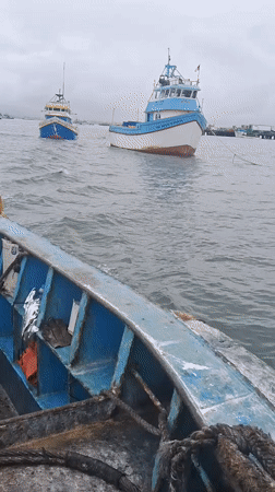Life at the docks in Chimbote's working fishing port