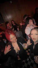 London nightlife scenes captured at bar venue Saturday evening