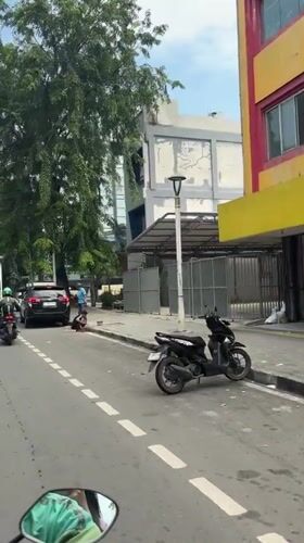 West Jakarta street scenes and selfie captured in brief morning span