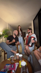 Young adults gather for casual afternoon hangout in Bali