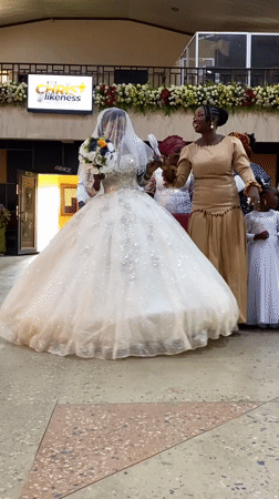 Wedding ceremony in full swing at Kuru Karama, Nigeria