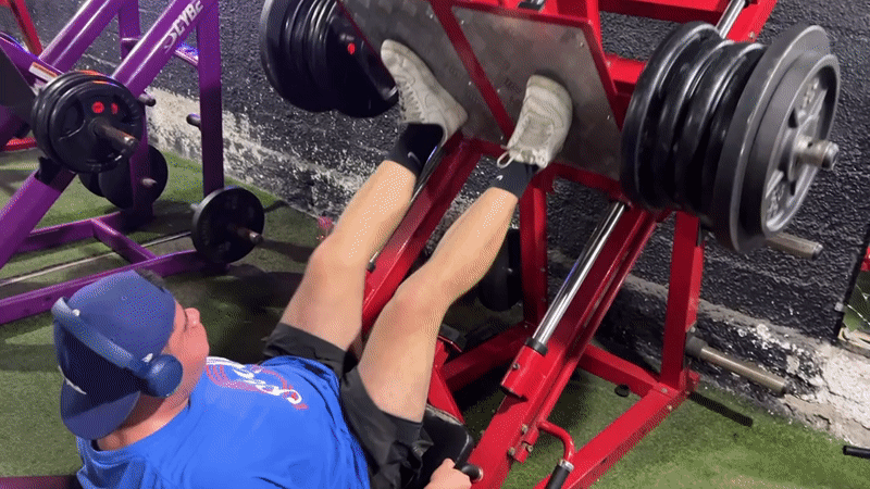Gym session underway in Arica, Chile