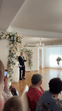 Wedding ceremony and reception held in Yekaterinburg, Russia