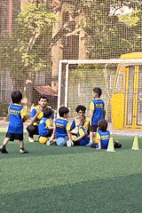 Children's soccer training session held in Mumbai