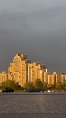 Urban scenes documented across Minsk during evening hours