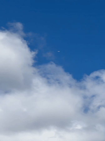 Small airplane spotted flying over Esch-sur-Alzette, Luxembourg