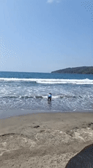 Fishing village life along the Pagandaran coast