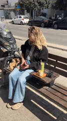 Casual urban moments documented across Tel Aviv during morning hours