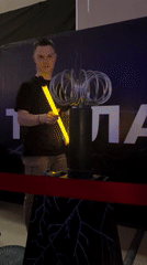 Tesla coil demonstration observed in Kazan, Russia