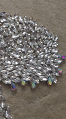Craft session: rhinestone arrangements documented in Blagoevgrad, Bulgaria