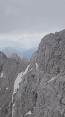 Cable car journey documented across Bavarian Alps near Garmisch-Partenkirchen