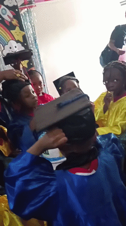 Kids' graduation party in full swing in Jos, Nigeria