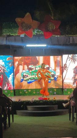 Caribbean variety show lights up Porlamar night stage