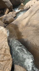 Visitors enjoy Ba Ho waterfalls recreation in Vietnam
