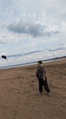 Beach hangout captured in Noviy, Russia