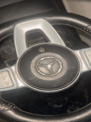 Man smoking in Mercedes vehicle documented in Plovdiv
