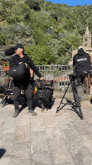 Film crew shoots production in Italian village Itala