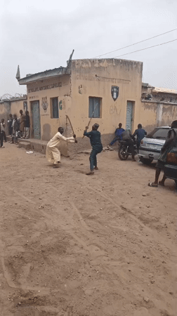 Traditional stick-fighting demonstrations across Nigerian communities