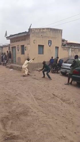 Traditional stick-fighting demonstrations across Nigerian communities