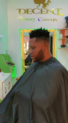 Man gets groomed at Nigerian salon, visits store afterward