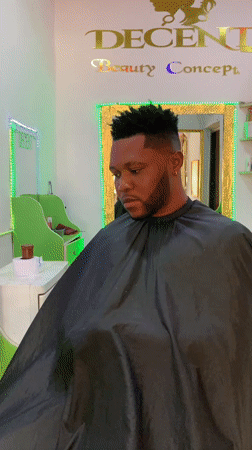 Man gets groomed at Nigerian salon, visits store afterward
