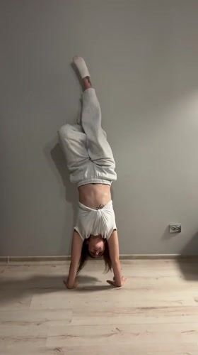 Home workout session with cat companion documented in Ternopil