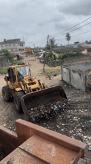 Waste collection underway at Badagry dump site