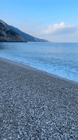 Early morning coastal scenes documented in Fethiye, Turkey