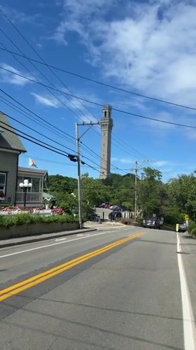 Summer evening stroll through downtown Provincetown